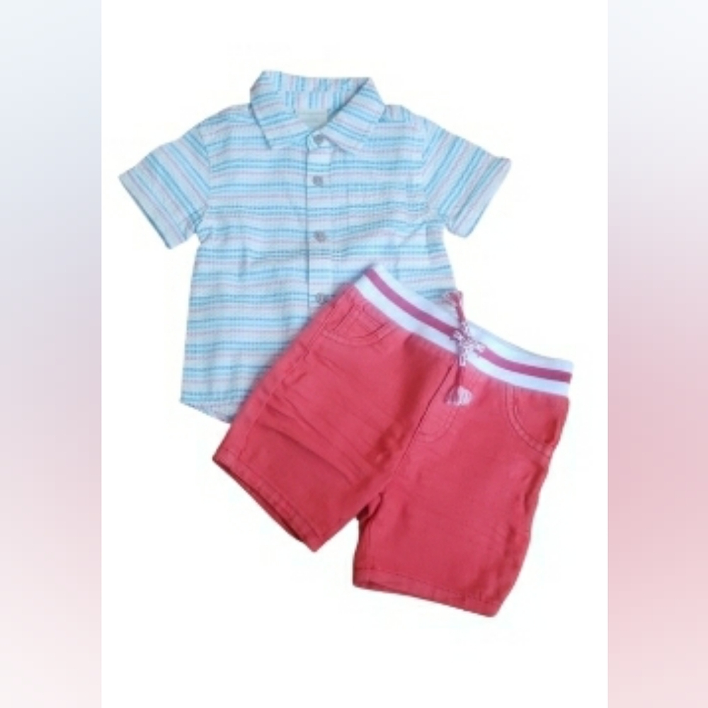 NWOT First Impressions 2pc baby boy outfit π¦